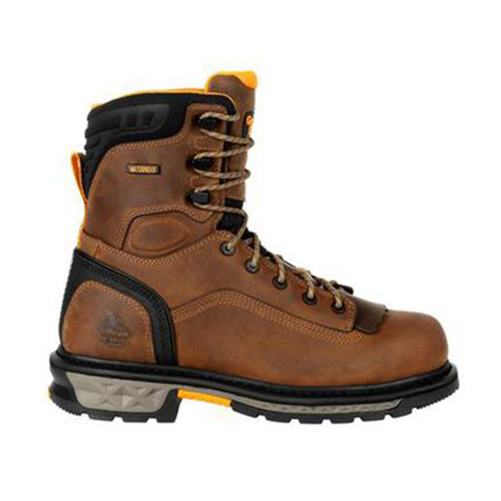 Georgia Boot Carbo-Tec LTX Waterproof 8 Inch Work Boots with Composite Nano Toe from Columbia Safety